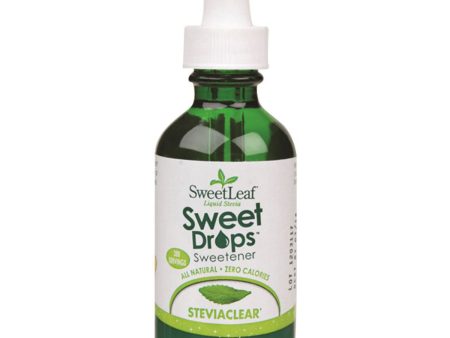 Sweet Leaf Sweet Drops Stevia Clear Liquid 60ml For Sale