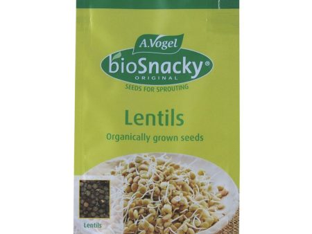 A. Vogel Biosnacky Organic Lentil Seeds for sprouting 100g For Discount