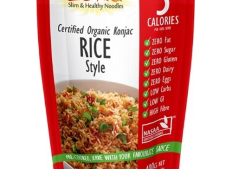 Zero Slim & Healthy Certified Organic Konjac - Rice Style 400g Online