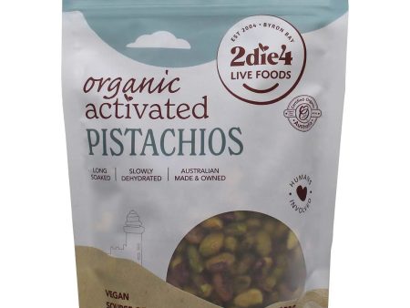 2Die4 Live Foods Organic Activated Pistachios 250g Online now