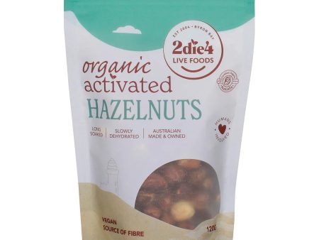 2Die4 Live Foods Activated Organic Hazelnuts 120g Online