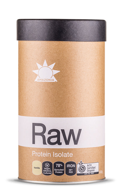 Amazonia Raw Protein Isolate Vanilla 500g Sale