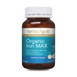 Herbs of Gold Organic Iron Max 30 Capsules Supply