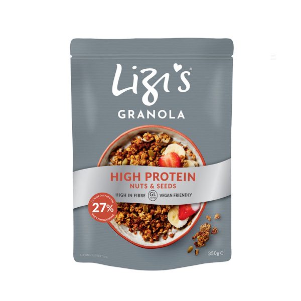 HUNTER S COLLECTION LIZI S GRANOLA High Protein, Nuts & Seeds, 350g - Vegan Fashion