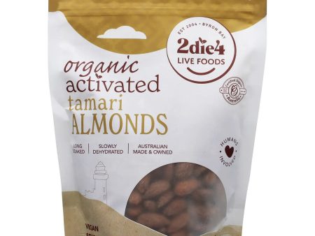 2Die4 Live Foods Organic Activated Tamari Almonds 300g Supply