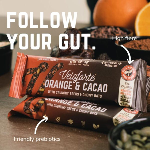 VELOFORTE Orange and Cacao bar, 35g Online Sale