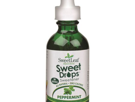 Sweet Leaf Sweet Drops Stevia Liquid Peppermint 60ml Online Hot Sale