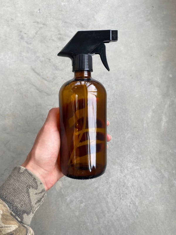 16oz amber glass spray bottle For Cheap