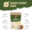 ECOLOGICAL Organic Coconut Sugar, Dark, 500g - Unrefined Sweetener for Healthier Living For Discount