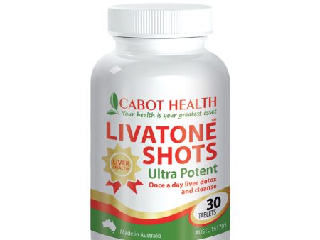 Cabot Health LivaTone Shots 30 Tablets Online