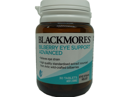 BLACKMORES Bilberry Eye Support Advanced 30 Tablets on Sale