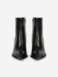 Boots en cuir noir Online